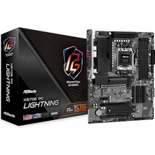 CetKing X670E Pg Lightning Atx Anakart Amd Am5 Ryzen 8000 ve 7000, Ddr5, 4x M.2 Ssd, 4K 120Hz, Amd Expo, USB Type-C