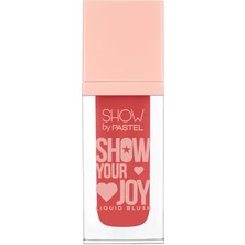 CetKing By Pastel Show Your Joy Liquid Blush - Likit Allık, 58, 4 G