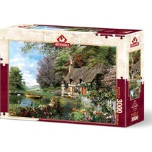 CetKing Puzzle Şehirden Uzakta 3000 Parça Puzzle