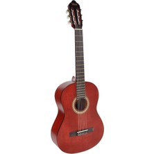 CetKing VC204TWR Klasik Gitar, Scale 4/4,şeffaf Şarap Kırmızısı Mat