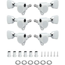 CetKing Cb-40 Akustik Gitar Için Kaliteli Profesyonel Burgu Takımı Silver 1 Set