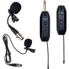 Magicvoice MV-19589 Uhf Yaka Tipi Enstrüman İkili Mikrofon Set