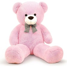 CetKing Sevimli Peluş Şaşkın Ayı 80 cm - Sevgiliye Özel Hediye Pembe
