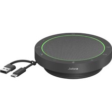 CetKing Speak2 55 Bluetooth Eller Serbest Konuşma Çözümü, Gürültü Azaltmalı 4 Mikrofon, 50 mm Geniş Bantlı Hoparlör, Geniş Bantlı Ses, Kompakt, Taşınabilir, Yakınlaştırma ve Google Meet Sertifikalı,