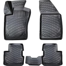 CetKing Fiat Egea Sedan 2015 Sonrası 3D Havuzlu Paspasa