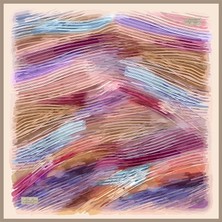 La Boutique 2519-01 Twıll Ipek 90X90