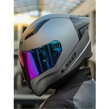 LS2 Rapıd 2 Race Mat Tıtanıum Kask