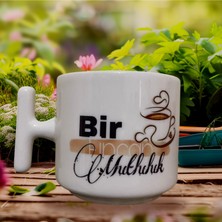 Game Fruy Bir Fincan Mutluluk Çift Taraf Baskılı Kupa- Seramik Çay, Kahve Hediyelik Bardağı