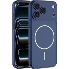 M.TK Moveteck Apple iPhone 17 Pro Max Uyumlu Kılıf Tam Kamera Korumalı Magsafe Özellikli Spark Kapak
