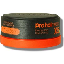 CetKing Men Pro Hair X5 Strong Hold Turuncu Wax 150 ml