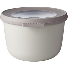 CetKing Multi Bowl Cirqula Round Yuvarlak Yemek Kabı 500 ml - Nordic White - Iskandinav Beyazı