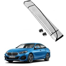CetKing Ön Cam Güneşliği 130X60 cm | Parlak Folyolu Katlanabilir Oto Güneşlik | Alüminyum Yüzeyli Araç Güneşten Koruyucu Perde Branda | Universal Boy Oto Güneşlik