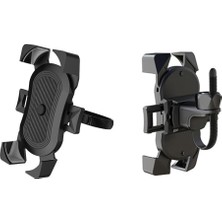 CetKing Bisiklet Mobilet Motosiklet Bebek Arabası Market Arabası Motor Için Telefon Tutucu 037