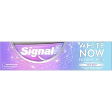 CetKing Diş Macunu White Now Glossy Shine Anında Beyazlık +3 Kat Işıltı 75 ml