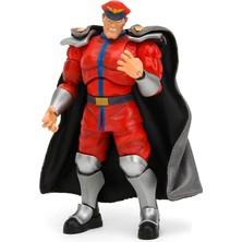 CetKing Toys Street Fighter Figür M. Bison (15 Cm) - Street Fighter 2'den Hareketli Koleksiyon ve Aksiyon Figürü: The Final Challengers, Alternatif Başlı, Eller ve Aksesuarlı, 13 Yaşından Itibaren