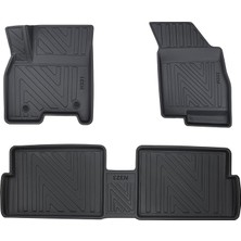 CetKing Taban Havuzlu Araç Paspası | Chery Tiggo 7 Pro Suv (2020+) ile Uyumlu Araç Paspası