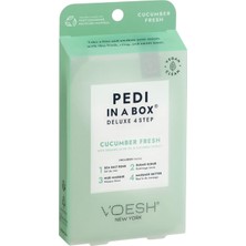 CetKing Pedi In A Box Deluxe 4 Adımlı Pedikür Seti Salatalik