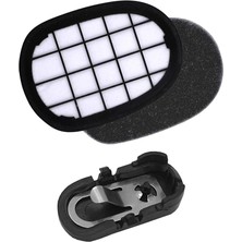 CetKing Philips XC7040/01 Uyumlu Hazne Filtresi ve Boru Butonu 2'li Seti