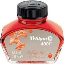 CetKing Mürekkep Serisi 4001 62,5 ml Kırmızı Mürekkep