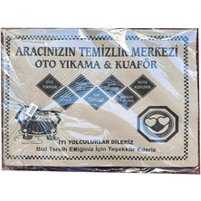 CetKing Kraft Oto Araç Araba Paspas Kağıdı - 35X50 Cm. - 50 Adetlik 1 Paket