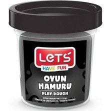 CetKing Tekrenk Oyun Hamuru Sıyah 115 gr L8440-10