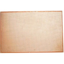 CetKing 20X30 cm Delikli Pertinaks (Bakır) Tek Yüzlü