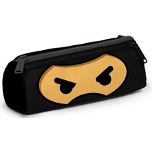 CetKing High Kids Ninja Desenli Üç Bölmeli Kalem Çantası, Erkek