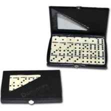 CetKing Oyun Aletleri Çanta Melamin Domino Masa Oyunu, 28 Taş Aile Oyunu, Dominoes Double Six