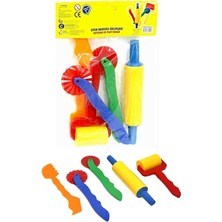 CetKing Hamur Kalıbı Merdane Silindir Kesici 5 Parça 1 Paket