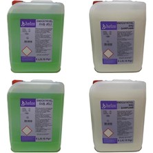 CetKing Otel Tipi Duş Jeli ve Şampuanı Toplam 20 Litre