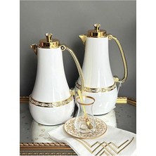 CITY gold 2'li Lüx Decovien Termos 1.0 Litre - 0.8 Litre