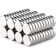 CetKing Magneteksan Neodyum Yuvarlak Disk Magnet - Ø5x2 mm (50 Adet Set)