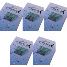 CetKing Istavrit Çaparisi 10 No Iğne Koyu Yeşil (5 Adet)