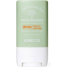 CetKing Matte Sun Stick SPF50+ Pa++++ Uva/uvb Mat Bitiş Sağlayan Yüksek Korumalı Stick Formunda Güneş Kremi