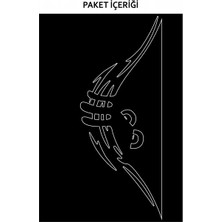 Artikel Seni Görüyorum Araç Sticker 21x29 cm Araba Sticker, Oto Sticker, Araç Aksesuarı