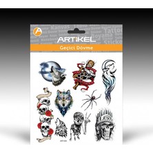 Artikel Artikel Kuru Kafalar-1 Dövme 15,5 x 16 cm