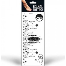 Artikel Halhal Geçici Tattoo -15, Bilek Tattoo, Ayak Tattoo, Geçici Dövme