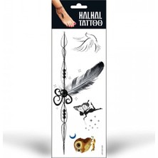 Artikel Halhal Geçici Tattoo -9, Bilek Tattoo, Ayak Tattoo, Geçici Dövme