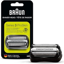 CetKing 3 Serisi Tıraş Makinesi Yedek Başlığı 32B (Siyah)