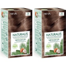 CetKing Saç Boyası 7.0 Yoğun Kumral %100 Vegan 2'li Set