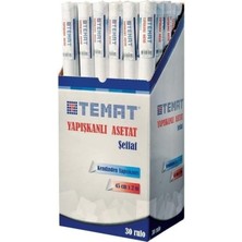 CetKing Yapışkan Folyo 45CM-2M Şeffaf 10350