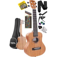 CetKing SP-21M Set Maun Soprano Ukulele (Case Metod Askı Pena)