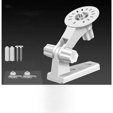 CetKing 3m Yapışkan Veya Vida Monteli 1/4 Vida Girişli 180 Derece Döner Başlıklı Web Kamera Bebek Kamerası Tutucu Stand - AL5014