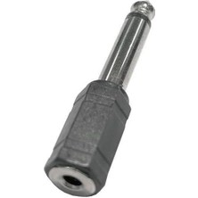 CetKing Me1 6.35MM Jack Çevirici Adaptör Mono, Silver