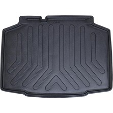 CetKing Skoda Kamiq Alt (Sabit Zeminli) 2019 Sonrası ile Uyumlu 3D Bagaj Havuzu