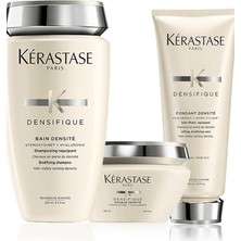 CetKing Densifique Bain Densite Yoğunlaştırıcı Şampuan 250 ml + Makse 200 ml + Krem 200 ml