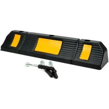 CetKing Trafik Kauçuk Araç Stoperi 60X12X10 Cm, Araç Durdurucu