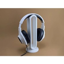 CetKing Kulaklık Standı - Dekoratif Kulaklık Tutucu Beyaz 23CM