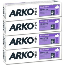 CetKing Sensitive Tıraş Kremi 4X90 gr
