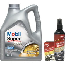 CetKing Super 3000 X1 Formula Fe 5W30 Motor Yağı 4 L + 00117 Gojo Araç Bakım Seti